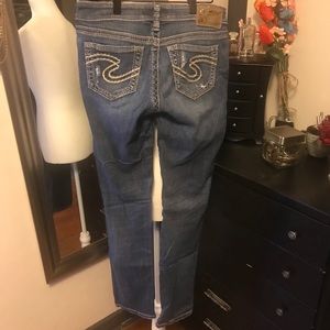 Silver Aiko Straight Jeans 26/32